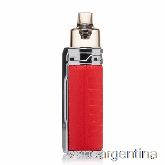 Voopoo Drag S 60w Pod Mod Kit Plata Rojo Vape Argentina